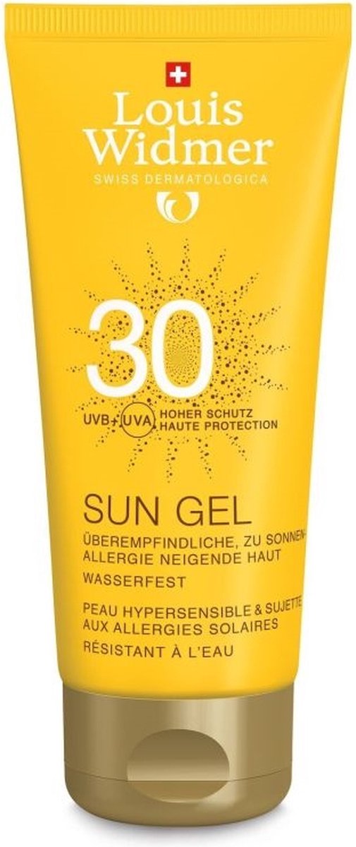 Widmer Sun Gel Ip30 Parf Tube 100ml