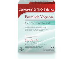 Canesten Gyno Balance Gel 7 Stuks | Behandelt Bacteriële Vaginose | Verlicht Onaangename Geur en Afwijkende Afscheiding | Herstelt Ph-balans | Ondersteunt Goede Bacteriën