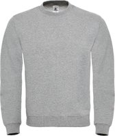 Sweater 'ID.002' met ronde hals B&C Collectie maat XL Heather Grey