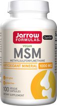 MSM 1000 mg (100 Vegetarian Capsules) - methylsulfonylmethaan | Jarrow Formulas