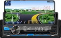 arash® Autoradio met Ingebouwde Telefoonhouder – Bluetooth – USB, AUX en Handsfree – Afstandsbediening – Enkel DIN Auto Radio – ingebouwde Microfoon