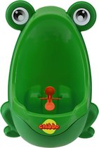 Chibbo® Kikker Staan Plaspotje Peuter - Groen Kinder Toilettrainer - WC Potje Peuter & Baby - Jongen & Meisje - Zindelijkheidstraining Kind - kerstcadeau