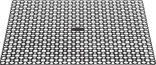 PVC Spoelbakmat Zwart - Gootsteenbeschermingsmat, Anti-Kras En Multifunctioneel
