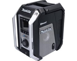 Makita DMR114B Accu Bouwradio Zwart Bluetooth FM/AM 12 - 18V / 230V Basic Body