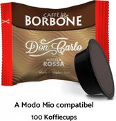 Caffè Borbone Don Carlo Rossa/Rood (100st Lavazza a modo mio compatible)