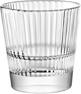 Diva Tumbler glazen - 2 Stuks - Maat S - 30 CL - Ribbel - Transparant - Glazen - Servies - Tafelen - Drinken - Geribbeld glas