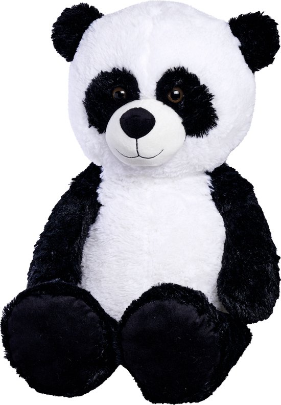 Panter knuffel - pluche - liggend - luipaard - pluche - 70 cm