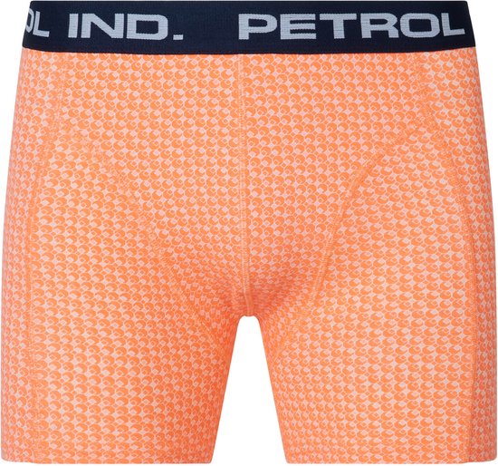 Petrol Industries - Heren All-over print boxershort - Oranje - Maat M