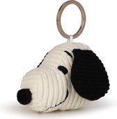 Snoopy - Sleutelhanger - Corduroy - 4,5 cm - Zwart - Cream