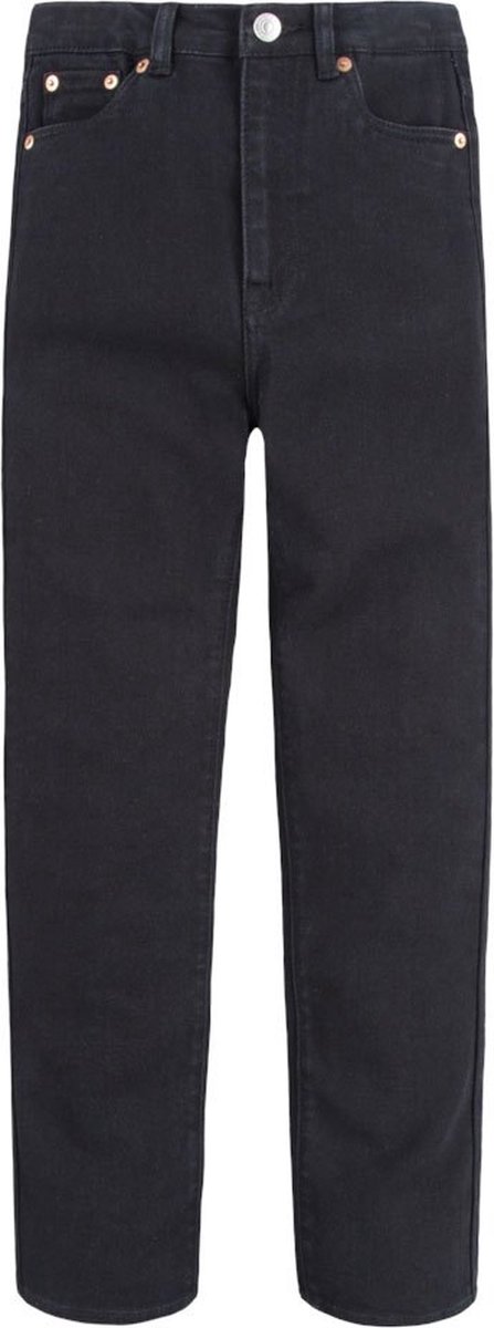 Levi´s ® Kids Ribcage Straight Ankle Broek 12 Years Meisje Zwart