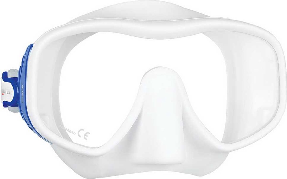 Mares Juno Duikmasker Wit,Blauw