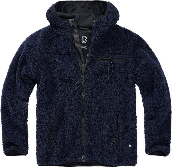 Brandit - Teddyfleece Worker Jacket - 6XL - Blauw
