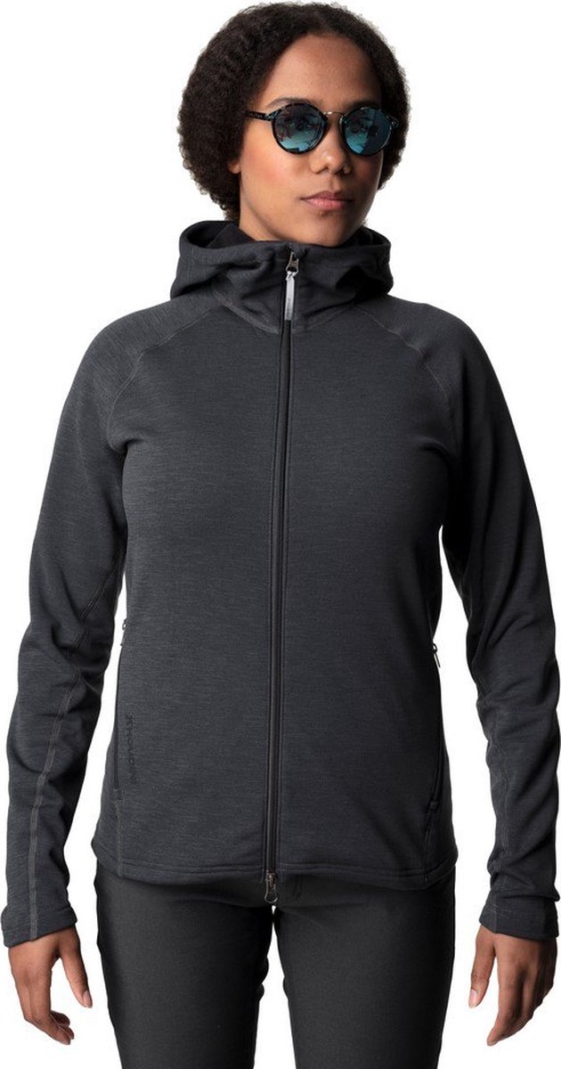 Houdini Sportswear Outright Houdi - Fleecevest - Dames Rock Black XS