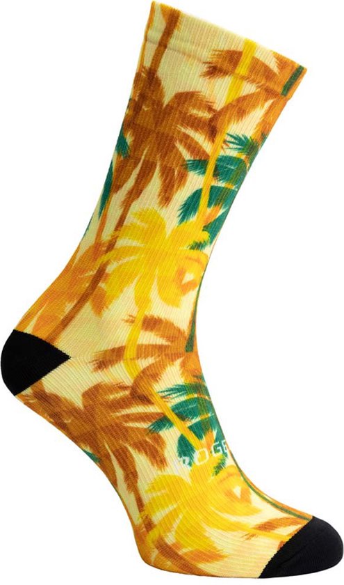Rogelli Hawaii Chaussettes Homme Jaune - Taille 42-47