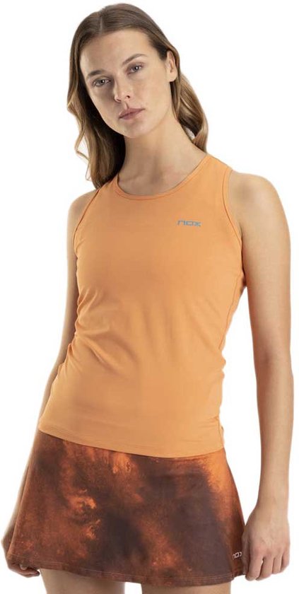 Nox Pro Mouwloos T-shirt Oranje S Vrouw