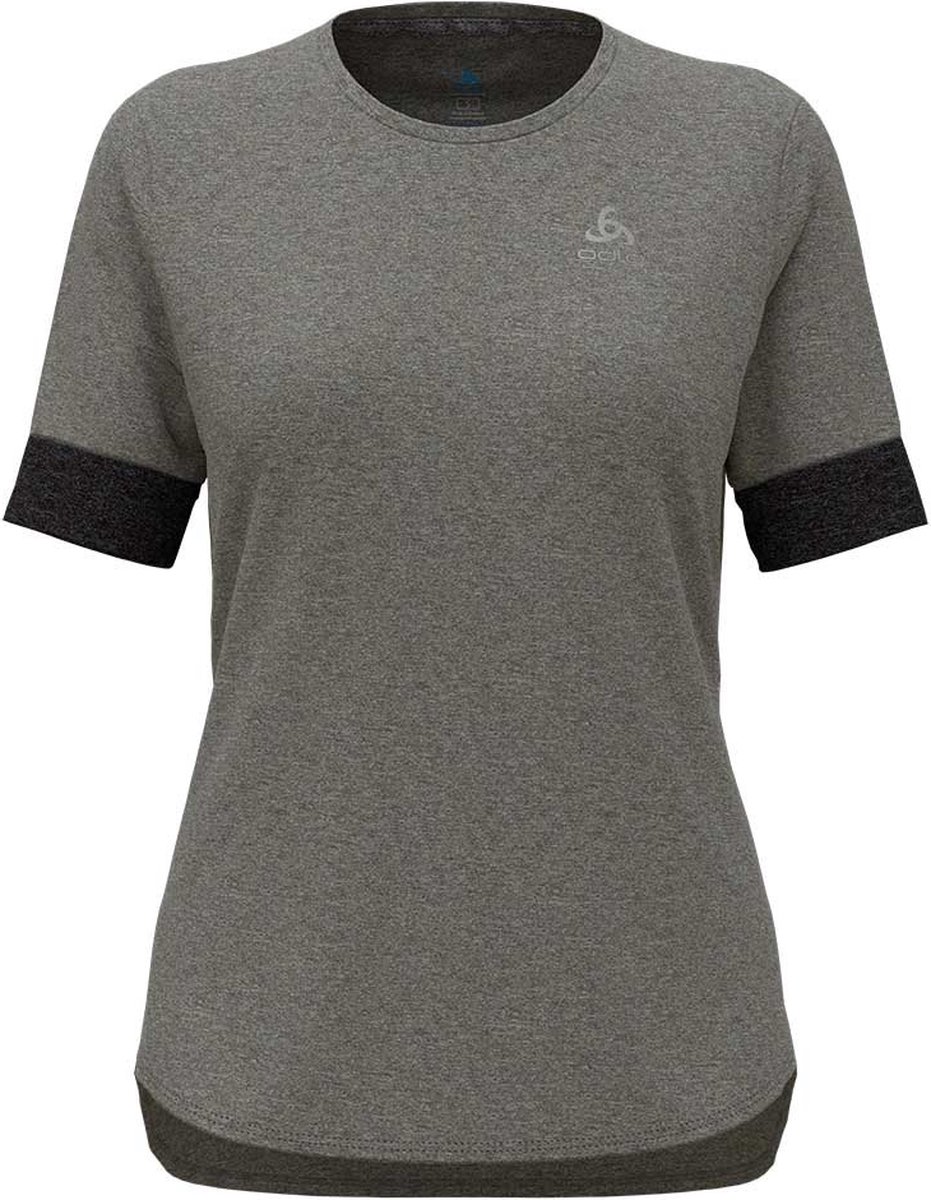 Odlo Crew Ride 365 T-shirt Met Korte Mouwen Vrouw Zwart