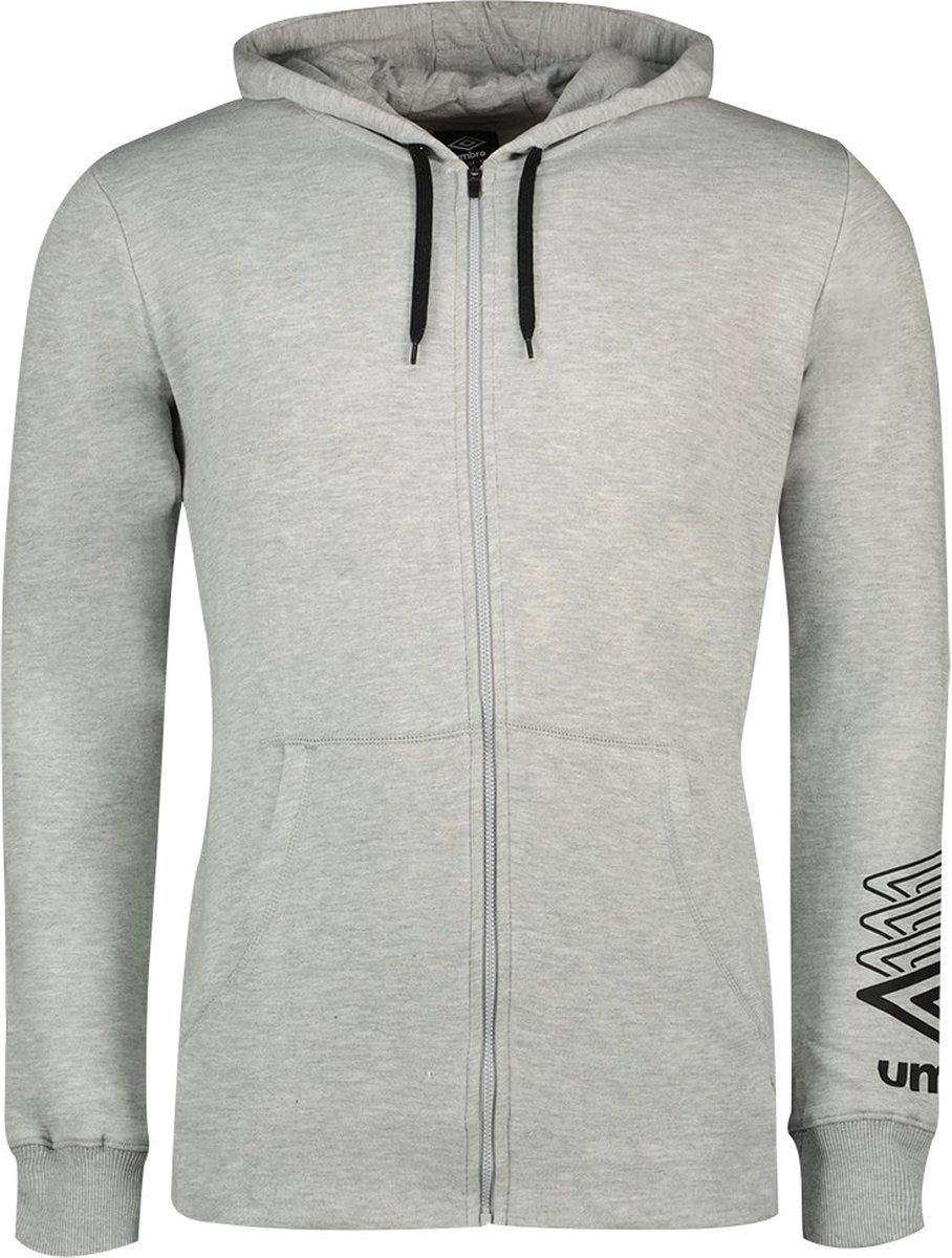 Umbro Terrace Sweatshirt Met Rits Grijs M Man,Vrouw