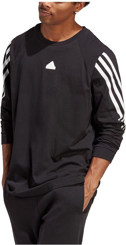 Adidas Fi 3s Lange Mouwenshirt Zwart M Man