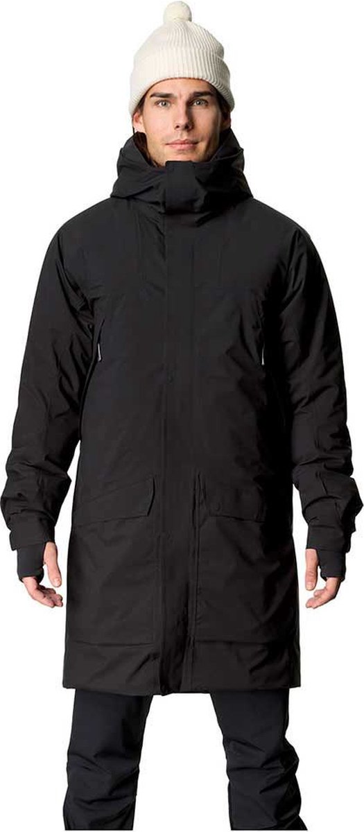 Houdini Fall in Parka Heren, true black Maat L