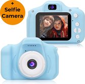 Denver Kindercamera Full HD - Selfie Camera - 40MP - Digitale Camera Kinderen - Foto en Video - Sinterklaas Cadeau - Spelletjes - KCA1340 - Blauw