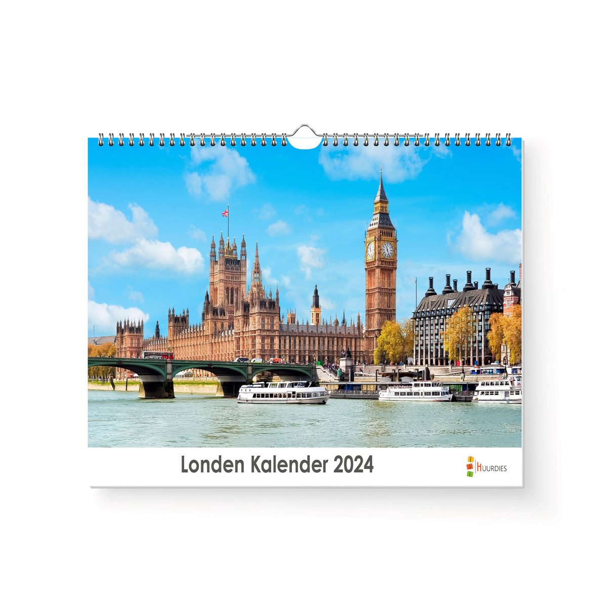 XL 2024 Kalender - Jaarkalender - London