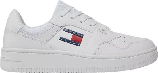 Tommy Hilfiger TJW Retro Basket Essential Dames Sneakers Wit