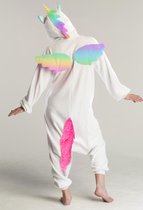 KIMU Combinaison Pegasus Costume Licorne Arc-en Unicorn Enfant - Taille 74-80 Cadeau Sinterklaas