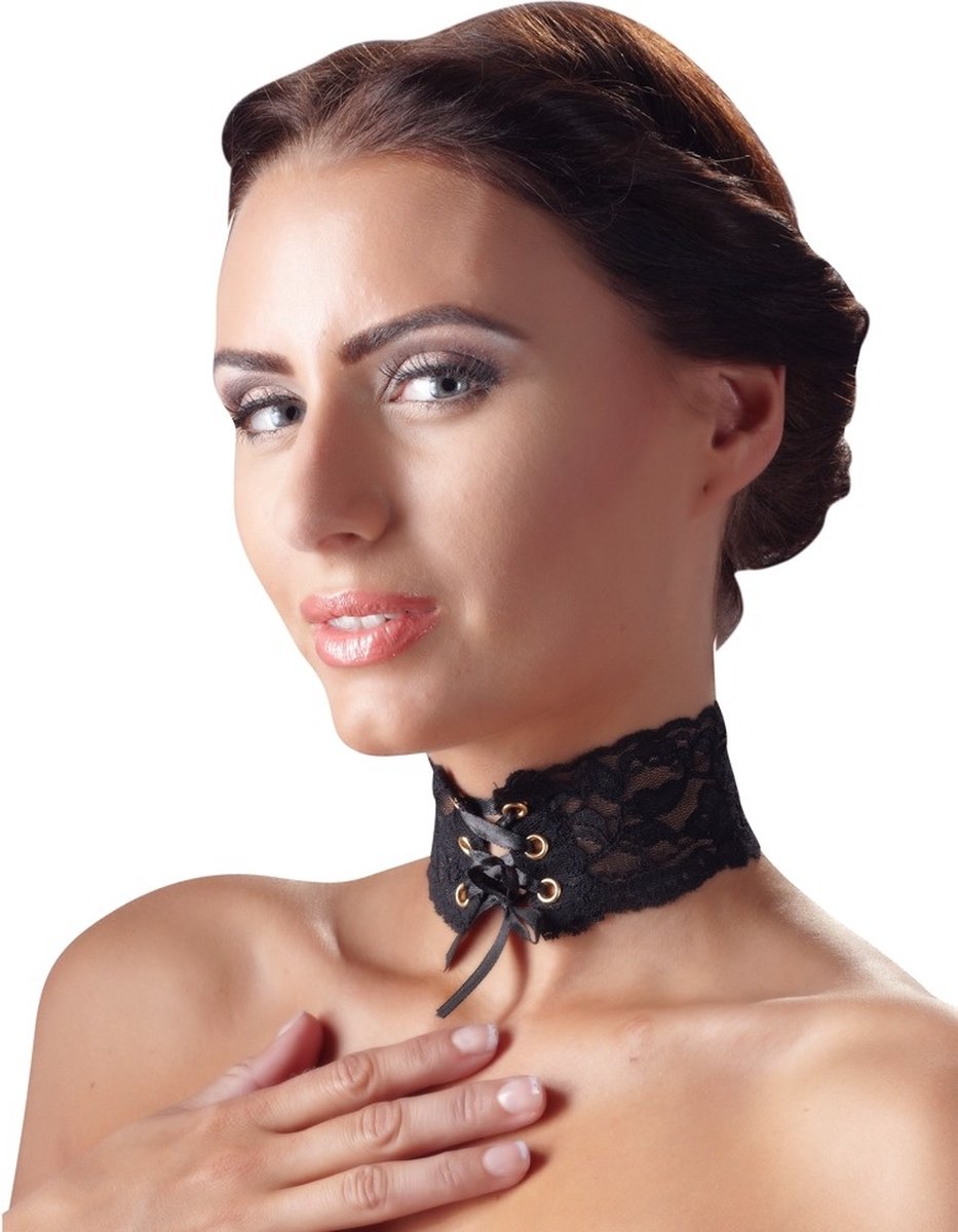 Goedkoopste Zwarte choker van kant