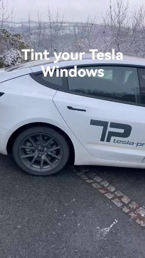 Model 3: Film teinté pour vitres de voiture - Tesla-Protect
