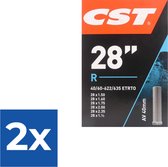 Cst Binnenband 28 X 1.50/2.35 (40/60-622/635) Av 40 Mm - Voordeelverpakking 2 stuks