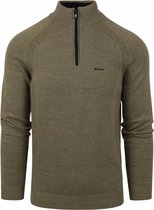 NZA New Zealand Auckland Lange mouw Trui - 23GN426 Clive Army (Maat: XXXL)