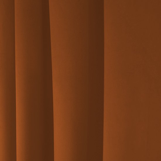 Glow Thuis – Verduisterend Fluwelen Gordijn 140x250 cm – Rood – 70% Lichtdicht – Kant en Klaar – Plooiband – 1 Stuk