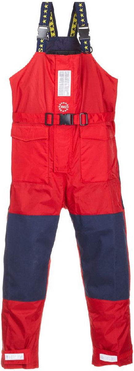 BMS Challenge Of America-broek rood/marineblauw - L