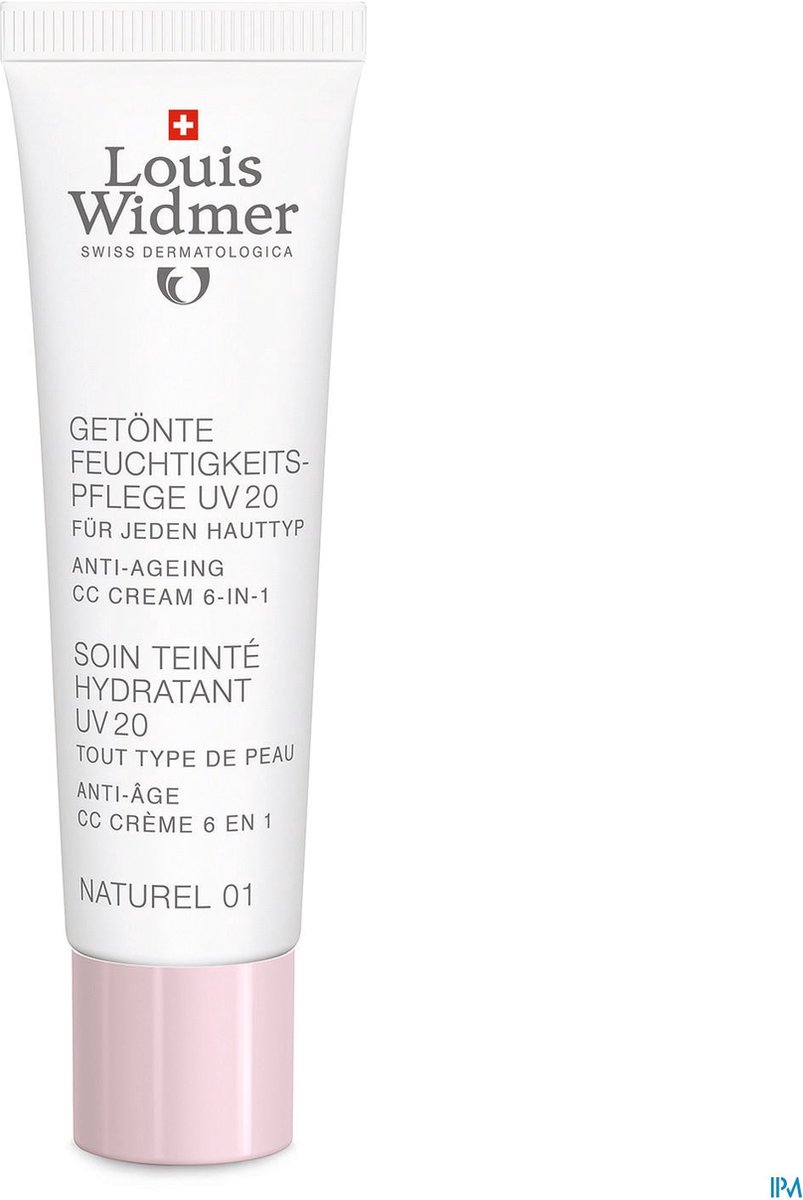 Widmer Dagverzorg.getint Uv20 Nat01 N/parf 30ml