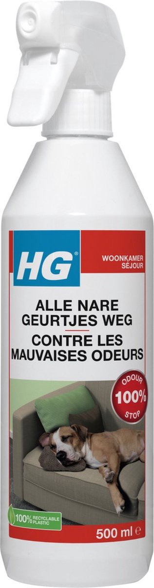 HG alle nare geurtjes weg