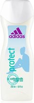 Adidas-Protect Douchegel voor vrouwen 6 x 250ml.