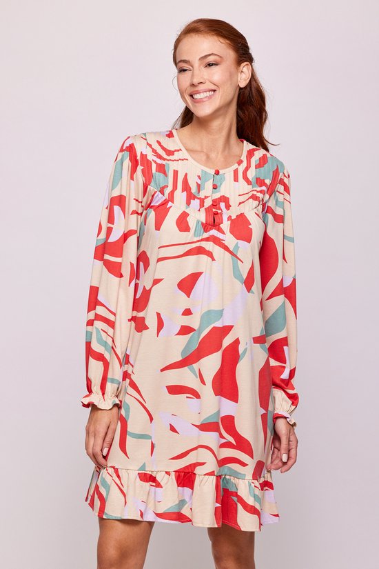 Robe de nuit femme Lords & Lilies - multicolore - 232-50-XDH- S/984 - taille XL