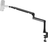 bras de microphone professionnel - QuadCast Boom Arm Stand / support de microphone, bras de microphone support de microphone réglable standard 42 x 22 x 9 centimètres