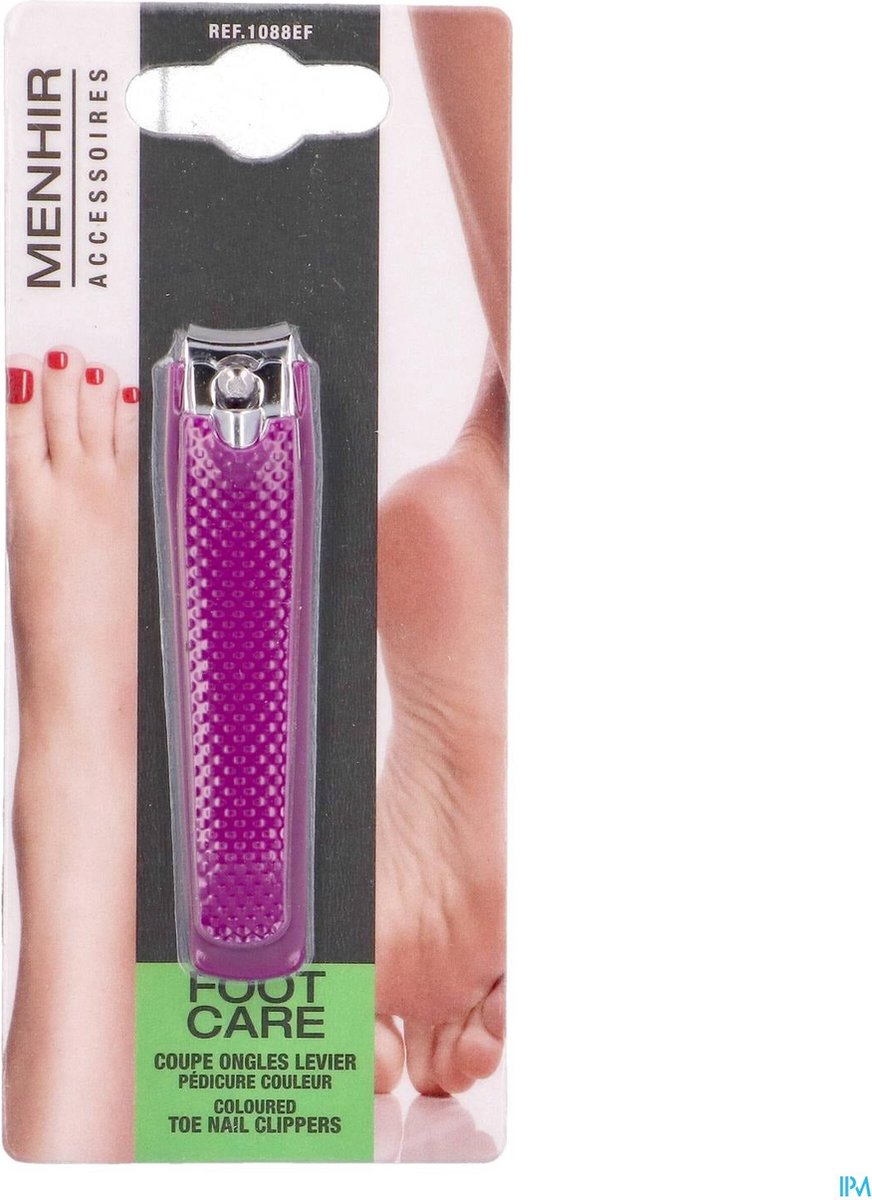 Vitry Foot Care Menhir Pedicure Nagelknipper Fluo Geel 1Stuks