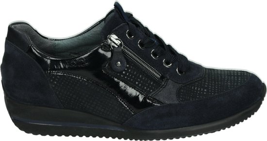 Waldlaufer 980008-H-Himona - Lage sneakersDames sneakers - Kleur: Blauw - Maat: 36