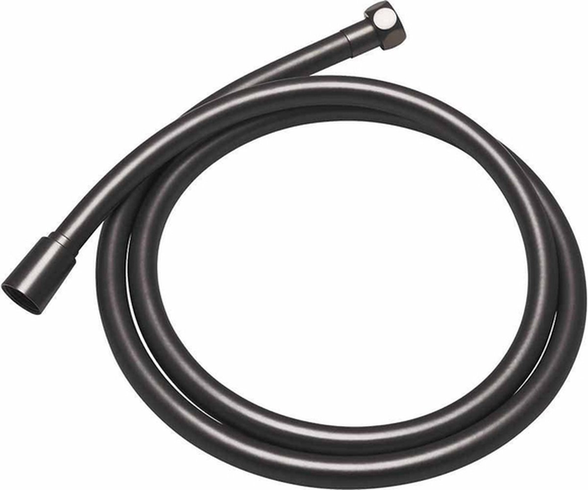 Qisani Flow anti-twist doucheslang 150cm Geborsteld PVD gunmetal