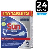 Bol.com Sun Vaatwastabletten Classic Professional 100 stuks - Voordeelverpakking 24 stuks aanbieding