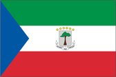 VlagDirect - drapeau d'équatorial -guinese - drapeau d'équatorial -ginea - 90 x 150 cm.