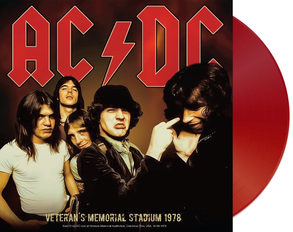 AC/DC - Veteran's Memorial Stadium 1978 (LP) (Coloured Vinyl) (Limited Edition)