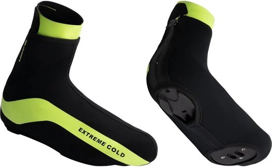 ONDA Race Overschoenen wind- en waterdicht neopreen winter unisex Zwart Fluo - Extreme Cold - L