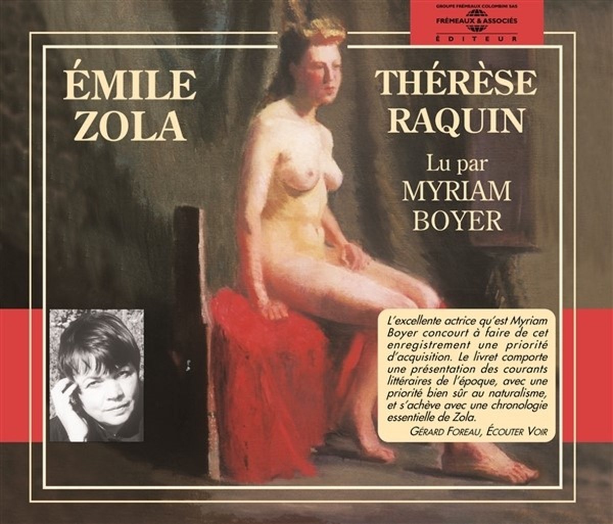 Myriam Boyer - Thérèse Raquin (2 CD)
