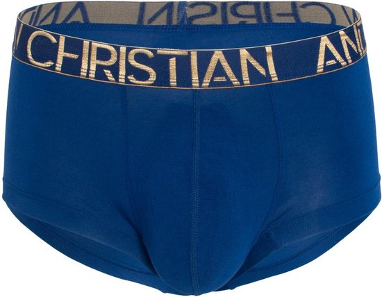 Andrew Christian Happy Modal Boxer w/ ALMOST NAKED® Navy - MAAT XL - Heren Ondergoed - Boxershort voor Man - Mannen Boxershort
