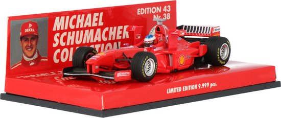 Ferrari F300 Tower Wing Minichamps 1:43 1998 Michael Schumacher Scuderia Ferrari 510984333