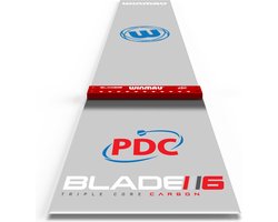 Winmau Clearzone dartmat transparant PVC