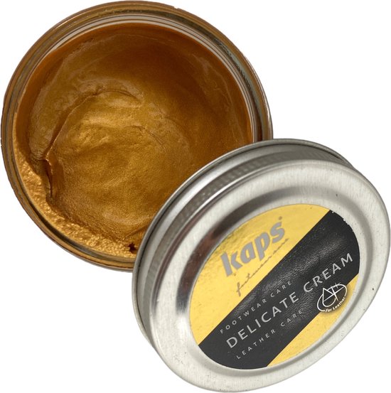 Kaps Shoe Cream - cirage à chaussures - prend soin du cuir et lui donne de la brillance - (408) Koper - 50ml